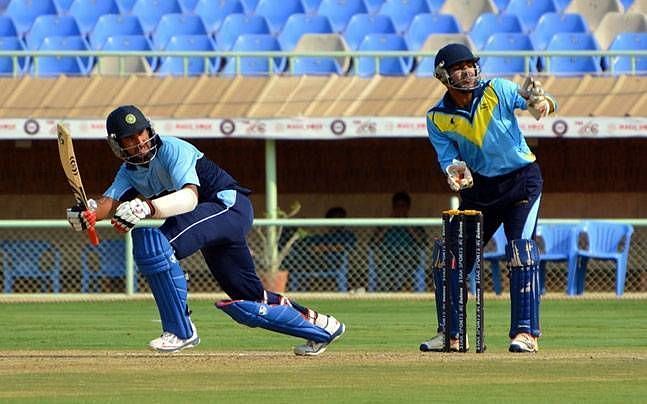 Cheteshwar Pujara hammered a century off 61 balls against Railways